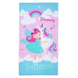Toalha de Banho Infantil 60X110m Lepper - Sonho Encantado 