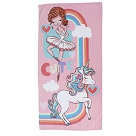 Toalha de Banho Infantil Felpuda Estampada Havan Kids - Fantasia
