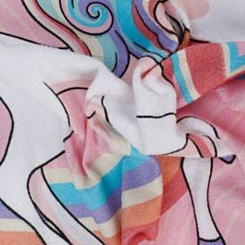 Toalha de Banho Infantil Felpuda Estampada Havan Kids - Fantasia