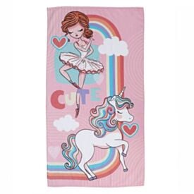 Toalha de Banho Infantil 100% Algodão Felpuda Estampada Havan Kids - Fantasia