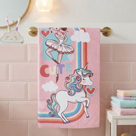 Toalha de Banho Infantil 100% Algodão Felpuda Estampada Havan Kids - Fantasia