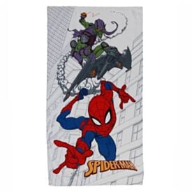 Toalha de Banho Infantil 100% Felpuda Spiderman Havan Kids - Estampada