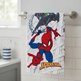 Toalha de Banho Infantil 100% Felpuda Spiderman Havan Kids - Estampada