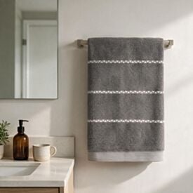 Toalha de Banho Linea Havan Casa - Cinza Onix