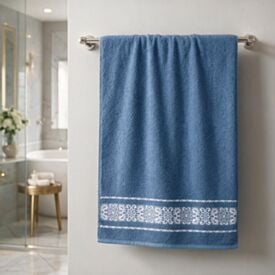 Toalha de Banho Lis 100% Algodão Havan Casa - Jeans