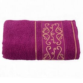 Toalha de Banho 100% Algodão Napole Havan Casa - Rosa Pink