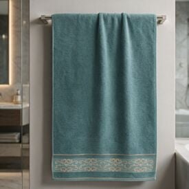 Toalha de Banho 100% Algodão Napole Havan Casa - Verde Chá