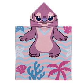Toalha de Banho Poncho Infantil Disney 60X120cm - Angel