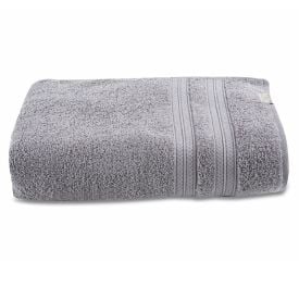 Toalha de Banho 100% Algodão Unika Karsten 1 Pç - Cinza Urbano