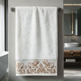Toalha de Banho Viena Havan Casa - Branco