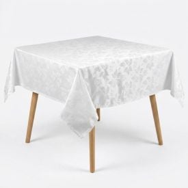 Toalha de Mesa 1,35M X 1,35M Elegance Havan Casa - Branco