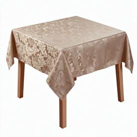 Toalha de Mesa Quadrada 1,35Mx1,35M Elegance Havan Casa - Kaki