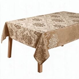 Toalha de Mesa 1,35Mx2,10M Elegance Havan Casa - Arabesco Kaki