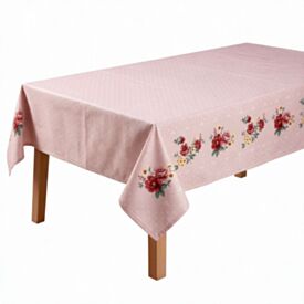 Toalha de Mesa Retangular 1,40 X 2,10M Clean Döhler - Flores Vintage