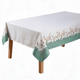 Toalha de Mesa Retangular 1,40 X 2,10M Clean Döhler - Borboletas