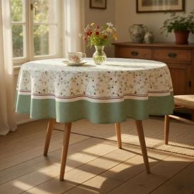 Toalha de Mesa 1,50M Redonda Estampada Havan Casa - Morangos