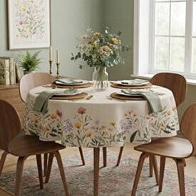 Toalha de Mesa 1,50M Redonda Estampada Havan Casa - Garden