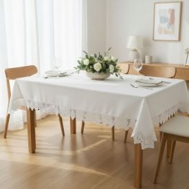 Toalha de Mesa 1,60M X 2,50M Renda Guipir Havan Casa - Paris