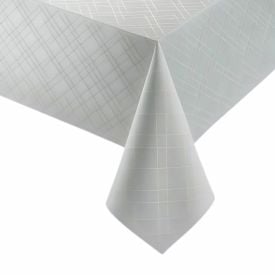 Toalha de Mesa 1,40 X 1,40 m Requinte Döhler - Prata
