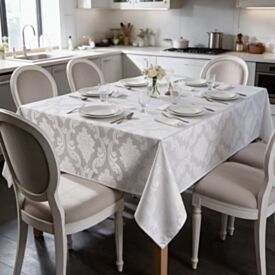 Toalha de Mesa 2,00Mx2,00M Elegance Havan Casa - Branco