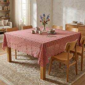 Toalha de Mesa Arabesco 1,60M X 1,60M Havan Casa - Rose