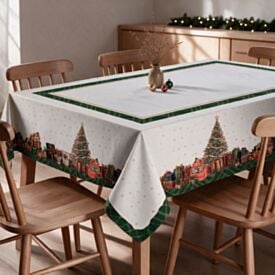Toalha de Mesa Retangular Natal Encantado 1,40X2,50M Havan Casa - Pinheiro