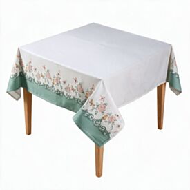 Toalha de Mesa Quadrada 1,40X1,40M Clean Döhler - Borboletas