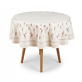 Toalha de Mesa Redonda Clean Dohler - Buque Vintage