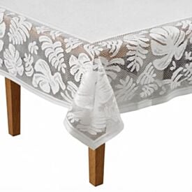 Toalha de Mesa Retangular Ibiza Havan Casa - Branco