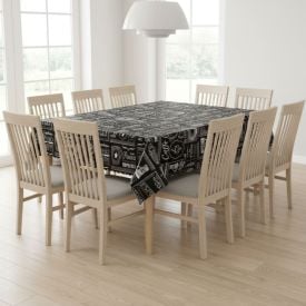 Toalha de Mesa Térmica 1,38M X 3,00M Salehtex - Café Expresso Preto