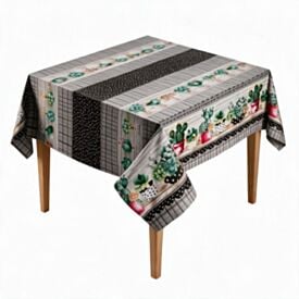 Toalha de Mesa Térmica Quadrada 1,38X1,38M Salehtex - Cactus