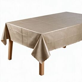 Toalha de Mesa Térmica Retangular 1,38Mx2,10M Salehtex - Palha
