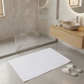Toalha de Piso Luxo Hotel Lufamar - Branco
