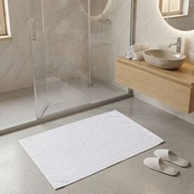 Toalha de Piso Luxo Hotel Lufamar - Branco