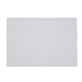 Toalha de Piso para Banheiro 45X68cm Spazio Havan Casa - Branco Chronos
