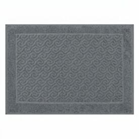 Toalha de Piso para Banheiro 45X68cm Spazio Havan Casa - Cinza Onix