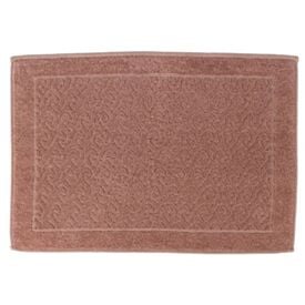 Toalha de Piso para Banheiro 45X68cm Spazio Havan Casa - Malva Doce