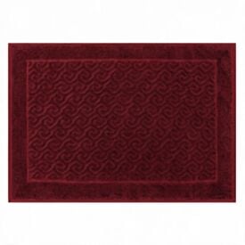 Toalha de Piso para Banheiro 45X68cm Spazio Havan Casa - Bordô
