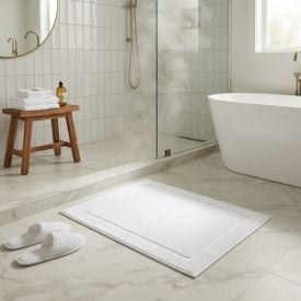 Toalha de Piso Unika Karsten - Branco