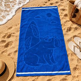 Toalha de Praia Ipanema 100% Algodão Havan Casa - Capivara