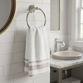 Toalha de Rosto 45 X 75 Valência Havan - Branco