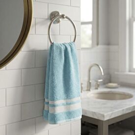 Toalha de Rosto 45 X 75 Valência Havan - Azul Retro