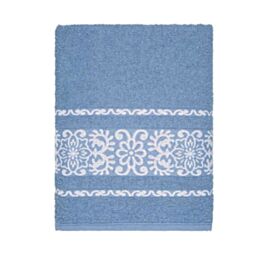 Toalha de Rosto 100% Algodão Lis Havan Casa - Jeans