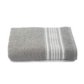Toalha de Rosto 100% Algodão Nara Havan - Cinza