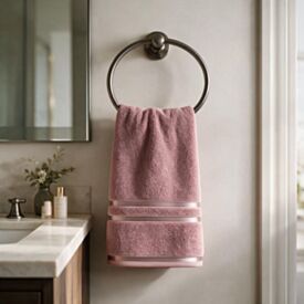 Toalha de Rosto Provence Havan Casa - Rose Gold
