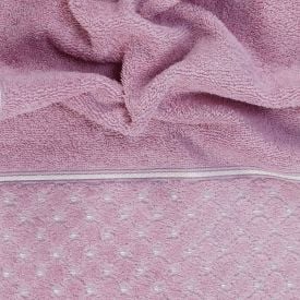 Toalha de Rosto Safira - Rosa Delicado