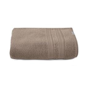 Toalha de Rosto 100% Algodão Unika Karsten 1 Pç - Taupe