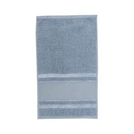 Toalha Lavabo Para Bordar Capricho - Azul Veleiro