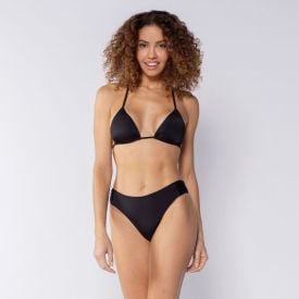 Top Biquíni Cortininha Boby Blues Preto