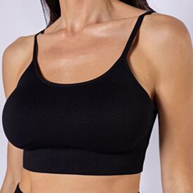 Top Feminino Fitness Sem Costura Scream
